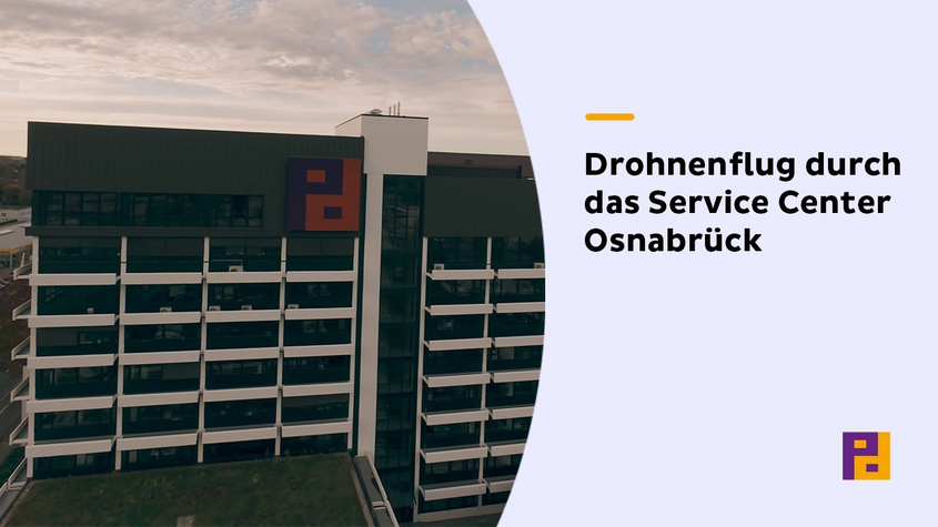 Die Bienen sind los: Drohnenflug durch das Piepenbrock Service Center Osnabrück