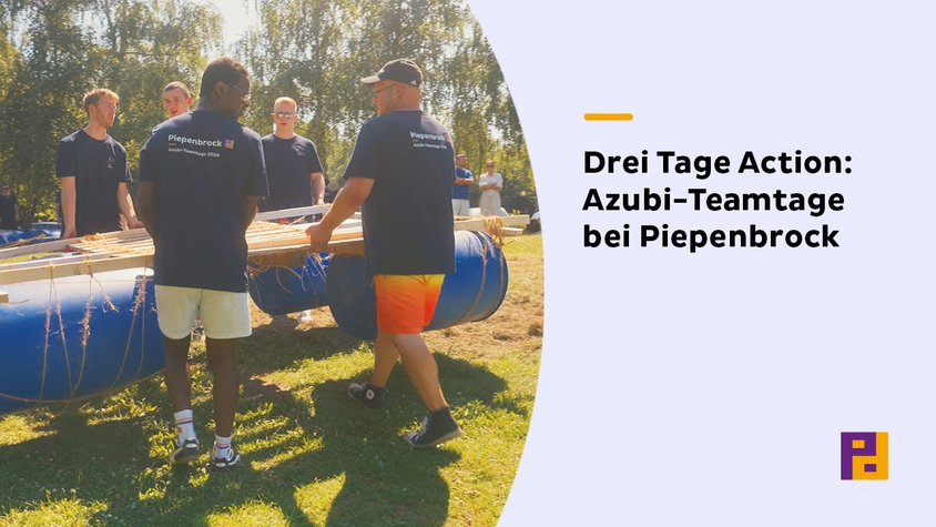 Ausbildung bei Piepenbrock | Teamtage mit Adventure Games und spannenden Wettkämpfen